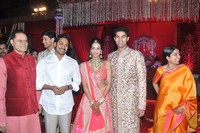 YS Jagan at Subbarami Reddy Grandson Marriage